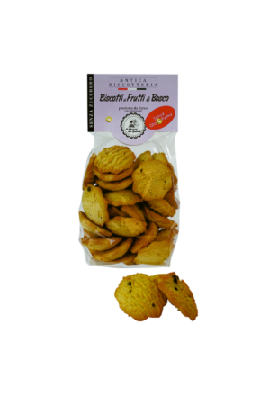 Biscotti Frutti di Bosco Senza Zucchero Gr.300