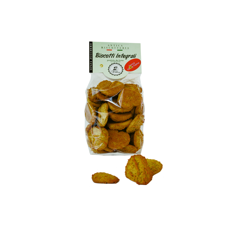 Biscotti Integrali Senza Zucchero Gr.300